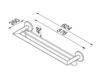 Scheme Towel holder Geesa 2015 916552-05 Contemporary / Modern