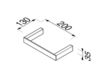 Scheme Towel holder Geesa 2015 913504-02 Contemporary / Modern