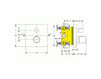 Scheme Thermostatic mixer Jado Glance A5456AA Contemporary / Modern