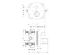 Scheme Thermostatic mixer Jado Neon A5579AA Minimalism / High-Tech