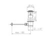 Scheme Ground valve Jado Lighthouse H3699AA Minimalism / High-Tech