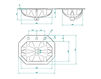 Scheme Built-in wash basin THG All styles GB2.4/3 A02 Contemporary / Modern