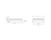 Scheme Bed Roxanne Falegnameria 1946 2016 h196p Contemporary / Modern