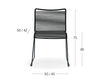 Scheme Chair Pop Copiosa By Billiani 2016 6C70 Outdoor Contemporary / Modern