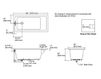 Scheme Bath tub Underscore Kohler 2015 K-1821-7 Contemporary / Modern