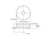 Scheme Countertop wash basin Brinx Kohler 2015 K-3674-NA Contemporary / Modern