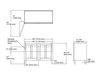 Scheme Wash basin cupboard Poplin Kohler 2015 K-99534-LG-1WA Contemporary / Modern