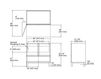 Scheme Wash basin cupboard Jacquard Kohler 2015 K-99506-LG-1WA Contemporary / Modern