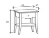 Scheme Side table NT 4360 Light brown Scheme Side table Scandola 2016 NT 4360 Provence / Country / Mediterranean