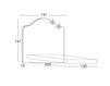 Scheme Headboard Wendy Dolfi I Sogni di Matilde 3126T Classical / Historical 