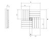 Scheme Radiator Scirocco Design SQUARE Oriental / Japanese / Chinese