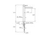 Scheme Wash basin mixer Firenze 3222MC HP Silver Scheme Wash basin mixer Stella Firenze Firenze 3222MC HP Contemporary / Modern