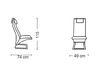 Scheme Chair DIZZY Alpa Salotti Modern Living 100 Contemporary / Modern