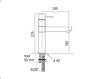 Scheme Kitchen mixer Quadrodesign Kitchen 225 Contemporary / Modern