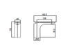 Scheme Wash basin mixer Inbani BASIN MIXERS 2398000 Contemporary / Modern