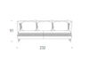 Scheme Sofa Chanel white Scheme Sofa Formenti Divani Lumiere Chanel Classical / Historical