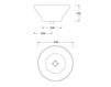 Scheme Countertop wash basin Art Ceram 2017 TFL002 Contemporary / Modern