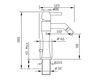 Scheme Bidet mixer 3205 Silver Scheme Bidet mixer Gaboli Fratelli srl CHARLOTTE 3205 Contemporary / Modern