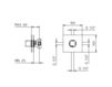 Scheme Thermostatic mixer Palazzani 2017 41242010 Contemporary / Modern
