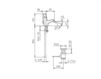 Scheme Bidet mixer Palazzani 2017 37401010 Contemporary / Modern