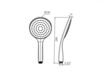 Scheme Shower head Palazzani 2017 99111810 Contemporary / Modern