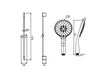 Scheme Shower bar Palazzani 2017 9920D510G Contemporary / Modern