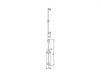 Scheme Shower bar 992039 Silver Scheme Shower bar Palazzani Docce 992039 Contemporary / Modern