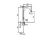 Scheme Kitchen mixer 625426 Silver Scheme Kitchen mixer Palazzani Cucina 625426 Contemporary / Modern
