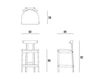Scheme Bar stool Bensen 2017 TOR003 Contemporary / Modern