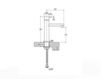 Scheme Wash basin mixer Ritmonio 2017 E0BA0123LCRL Contemporary / Modern