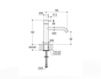 Scheme Wash basin mixer Ritmonio 2017 E0BA0124CLCRL Contemporary / Modern