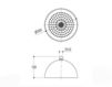 Scheme Ceiling mounted shower head Ritmonio 2017 75A015CRL Contemporary / Modern