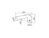 Scheme Wash basin mixer Graff AMETIS 5108000 Minimalism / High-Tech