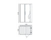 Scheme Shower cabin Glass 1989 S.r.l. 2017 RUL0AB1 Contemporary / Modern