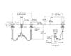 Scheme Wash basin mixer Composed Kohler 2017 K-73060-4-CP Contemporary / Modern