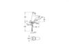 Scheme Wash basin mixer Eurodisc SE 36249000 Silver Scheme Wash basin mixer Eurodisc SE Grohe 2016 36249000 Contemporary / Modern
