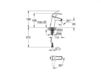 Scheme Wash basin mixer Eurosmart Grohe 2016 2339410E Contemporary / Modern