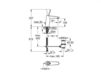 Scheme Wash basin mixer Eurodisc Joystick Grohe 2016 23427000 Contemporary / Modern