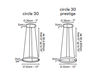 Scheme Light circle 30 Ledeun 2018 circle 30 Minimalism / High-Tech