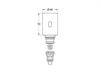 Scheme touch sensor for urinal Tectron 37428000 Silver Scheme touch sensor for urinal Tectron Grohe 2016 37428000 Contemporary / Modern