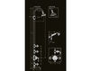 Scheme Shower fittings  Volevatch Art Deco B / X2-X2-6A Provence / Country / Mediterranean