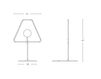 Scheme Table lamp Zava 2018 A-shade Loft / Fusion / Vintage / Retro
