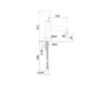 Scheme Wash basin mixer Mamoli Pico 4183S150Z101
