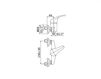 Scheme Wall mixer 37630000V121 Silver Scheme Wall mixer Mamoli Vip 37630000V121