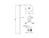 Scheme Shower bracket Bongio INOX 3 1 6 71977ASRM