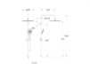 Scheme Wall mounted shower head FIR Easy Showers 14.1612.6.10.00