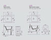 Scheme Floor mounted bidet Vitruvit Collection/olympic OLYBI Contemporary / Modern