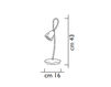 Scheme Table lamp CRYSTAL Luci Italiane (Evi Style, Morosini) Traditional ES6500/L1C03B01 Contemporary / Modern