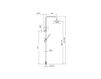 Scheme Shower fittings Olympia Ceramica Impero 1650-S Contemporary / Modern