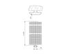 Scheme Towel dryer D.A.S. radiatori d’arredo Generale 043 050 Contemporary / Modern
